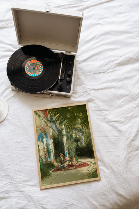The Interior of the Palm House Poster