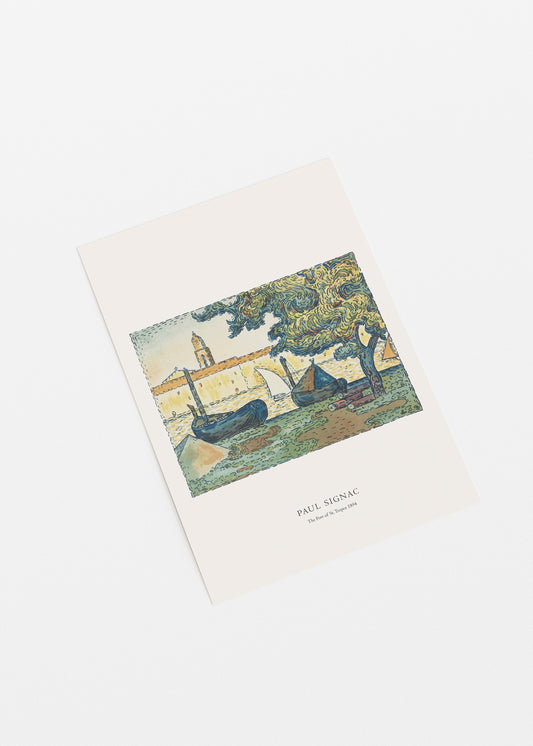Paul Signac The Port of St. Tropez Print
