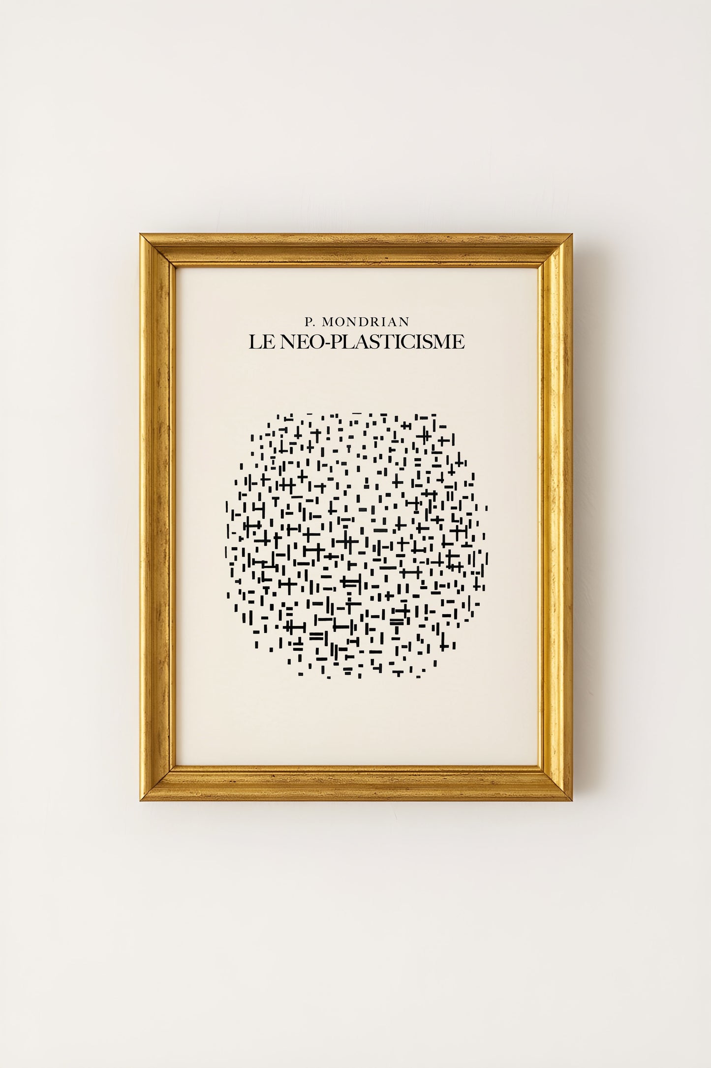 Piet Mondrian Le Neo-Plasticisme Poster