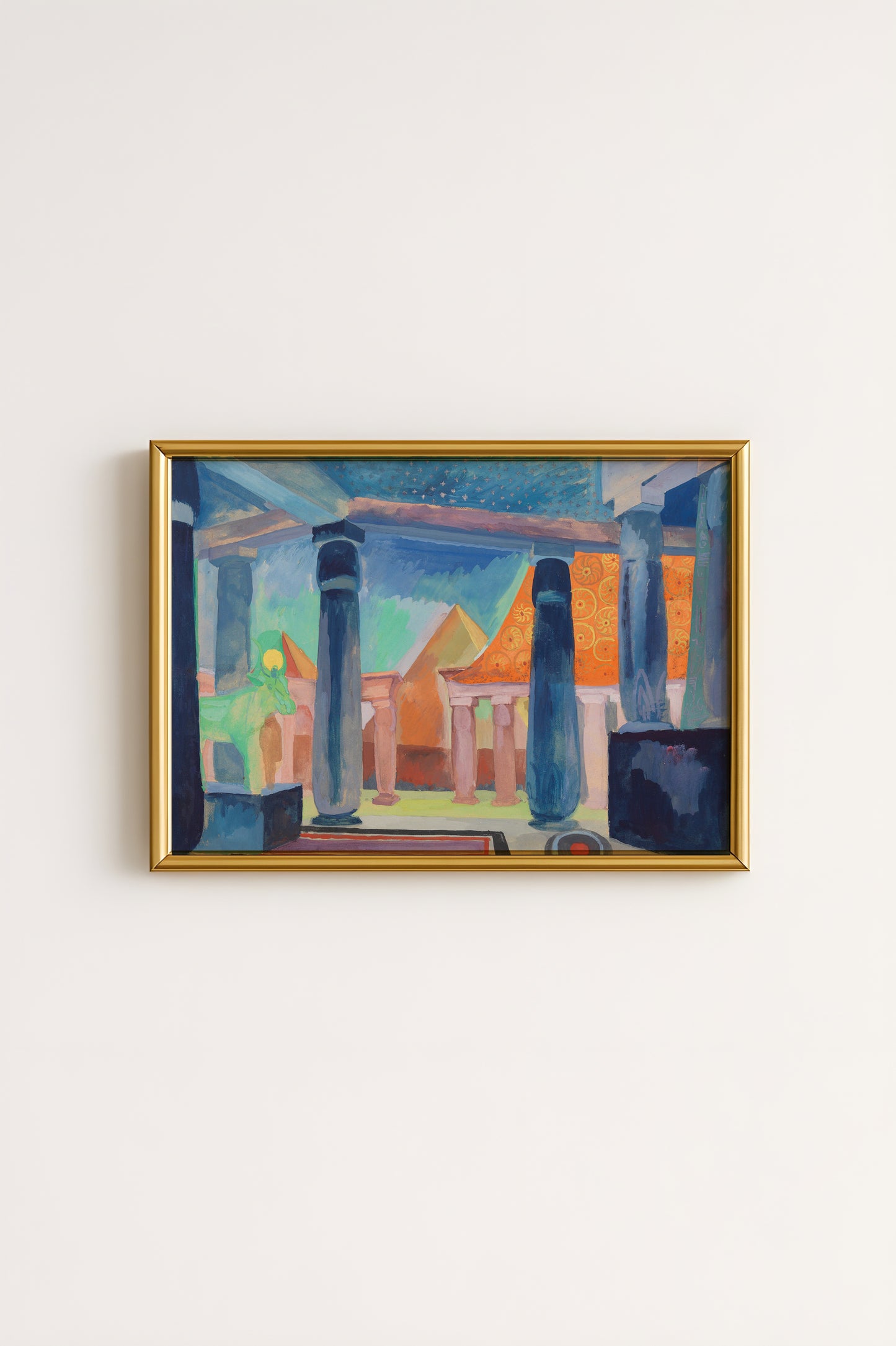 Robert Delaunay - Stage Design for Cleopatra Poster