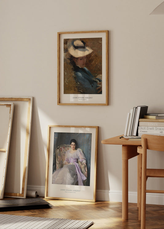 John Singer Sargent Woman Resting In A Field Print