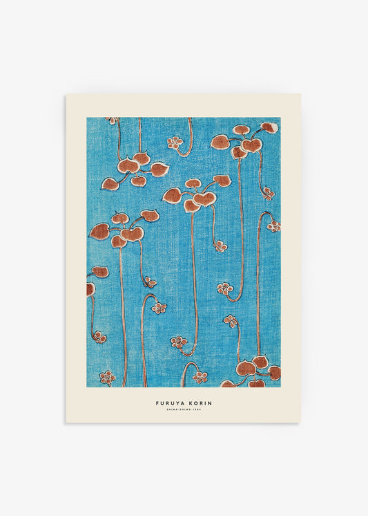 Furuya KorinJapandi Art Red Vines Print