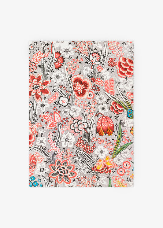 Allover Floral Fabric Poster