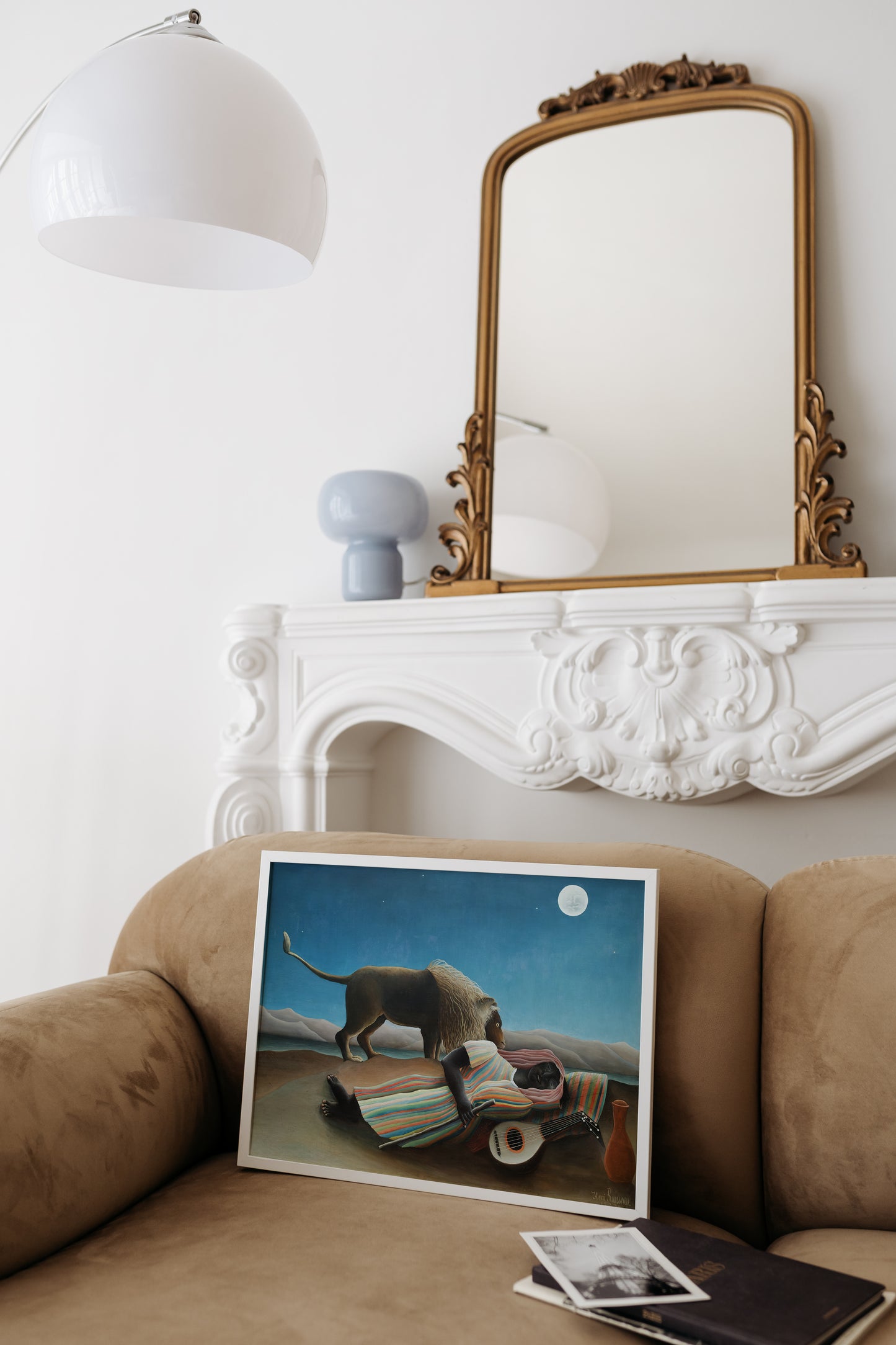 The Sleeping Gypsy Poster Henri Rousseau