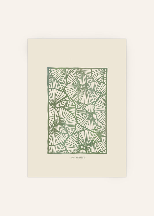 Botanique Graphical Poster