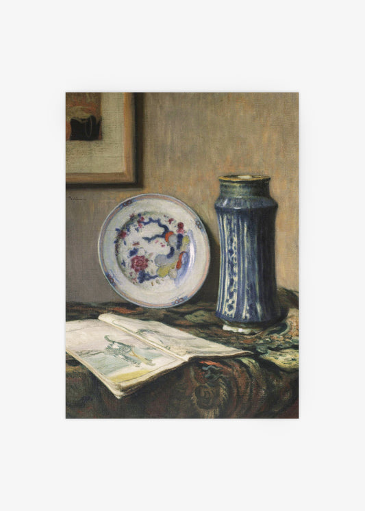 Still Life with Ceramics Poster