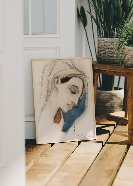 Virgin Mary Poster