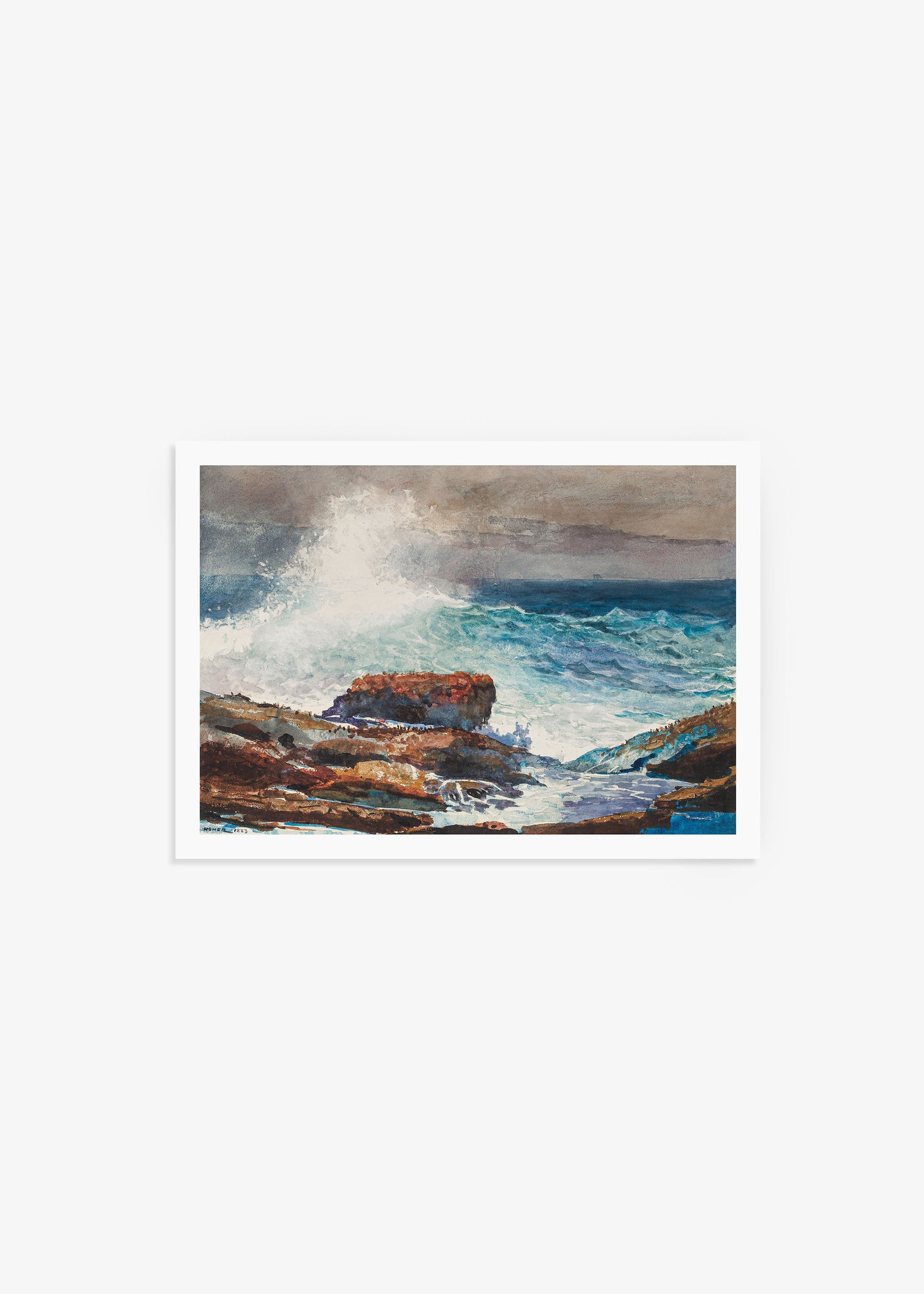 Incoming Tide Scarboro Maine Poster