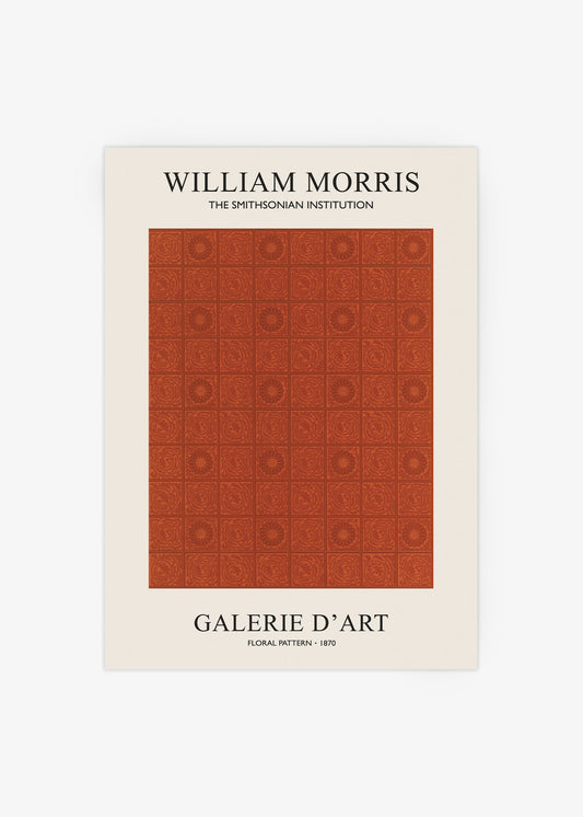 William Morris Floral Pattern 1870 Poster
