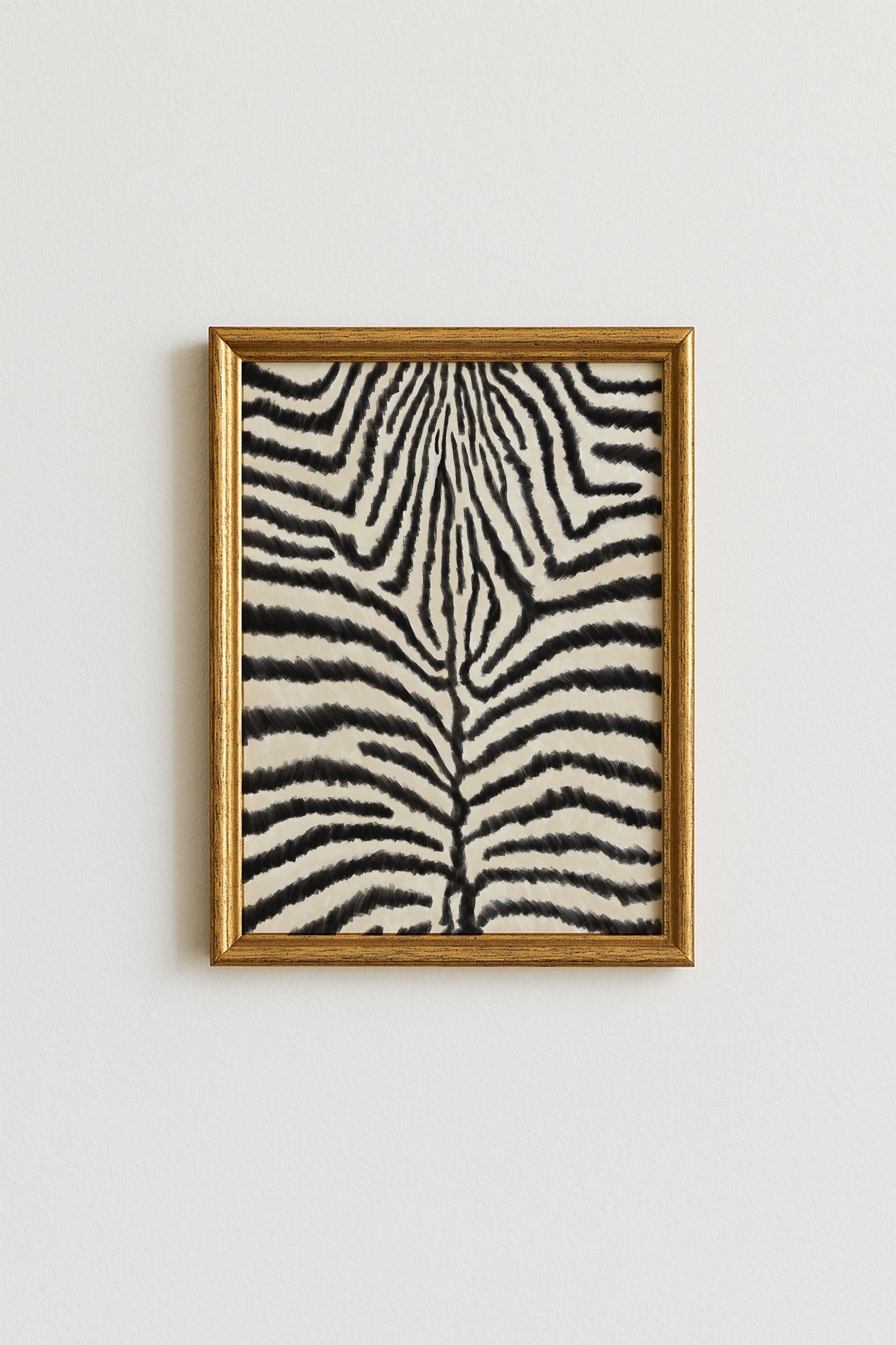 Zebra Print Poster