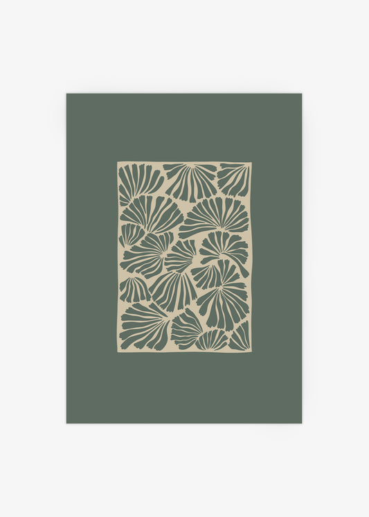 Cutout Leaves Poster
