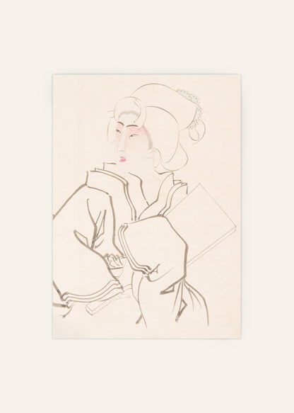 Sketch of a Woman Poster
