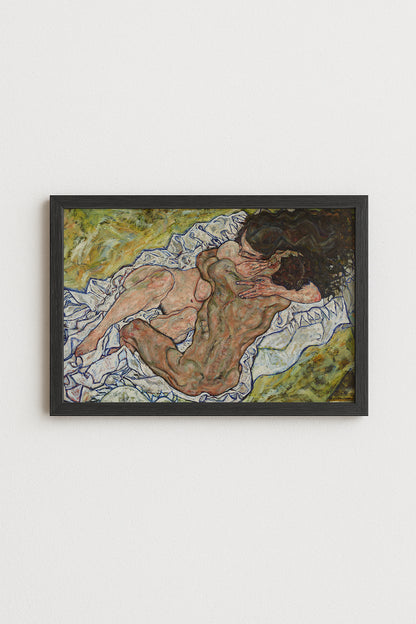 Egon Schiele - The Embrace Poster