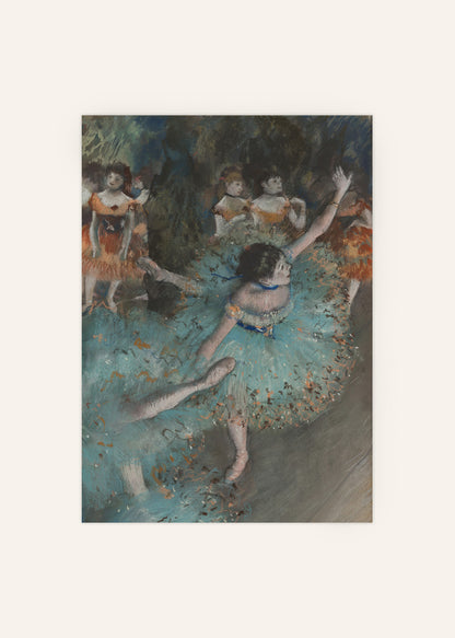 Edgar Degas - Degas Swaying Dancer Poster