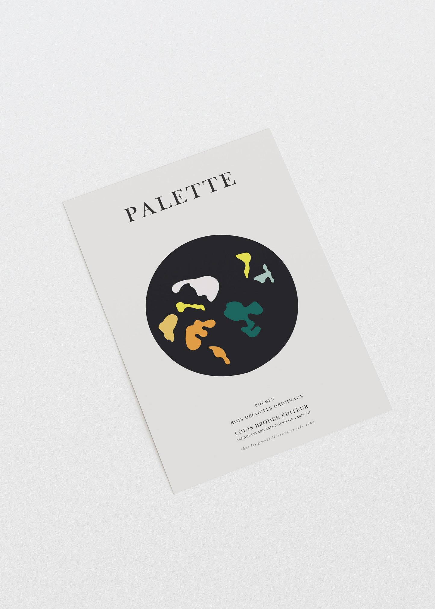 The Artist Palette Poster