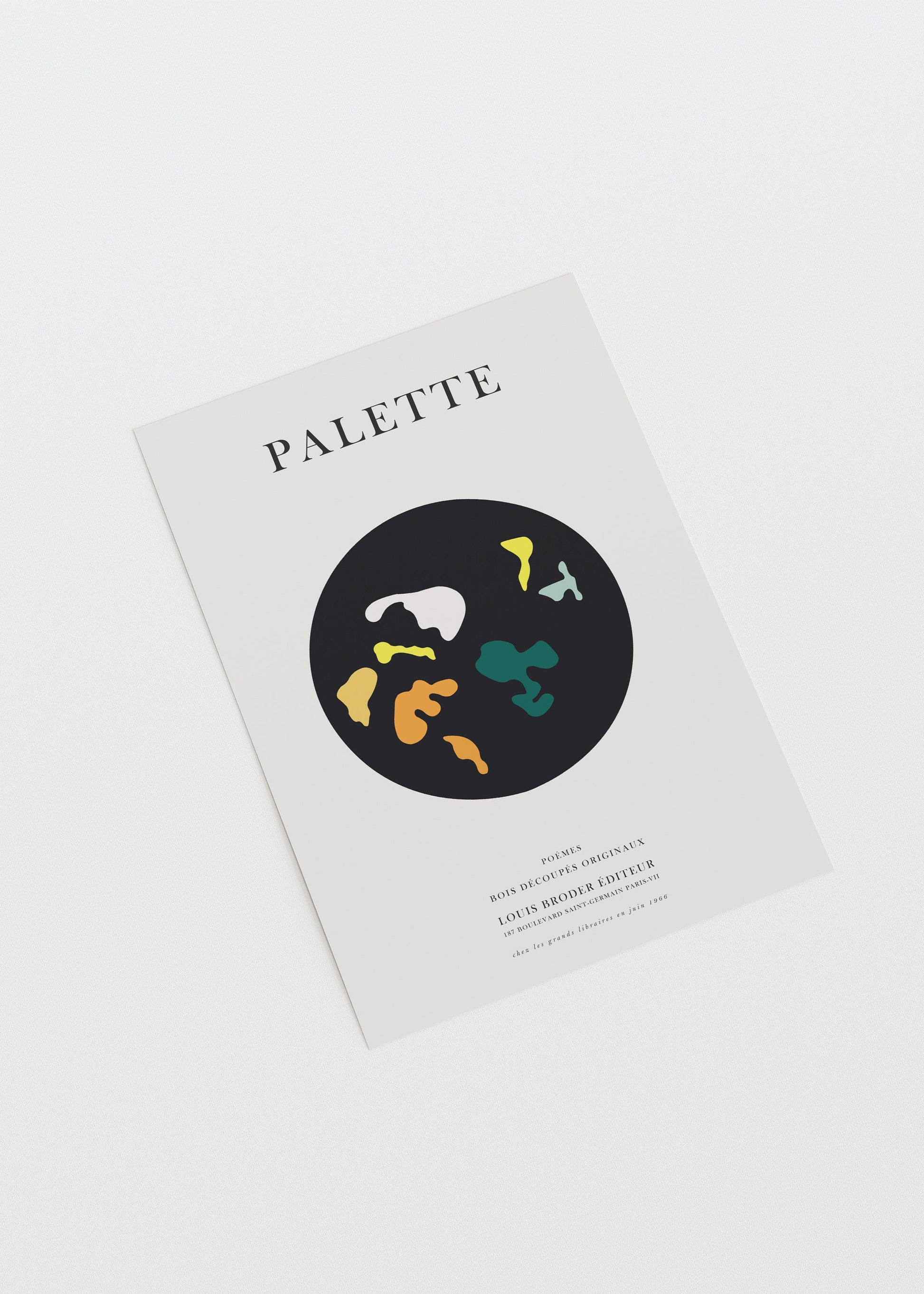 The Artist Palette Poster
