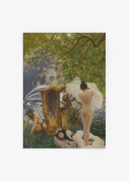 Leving Collection - Two Women Bathing Print