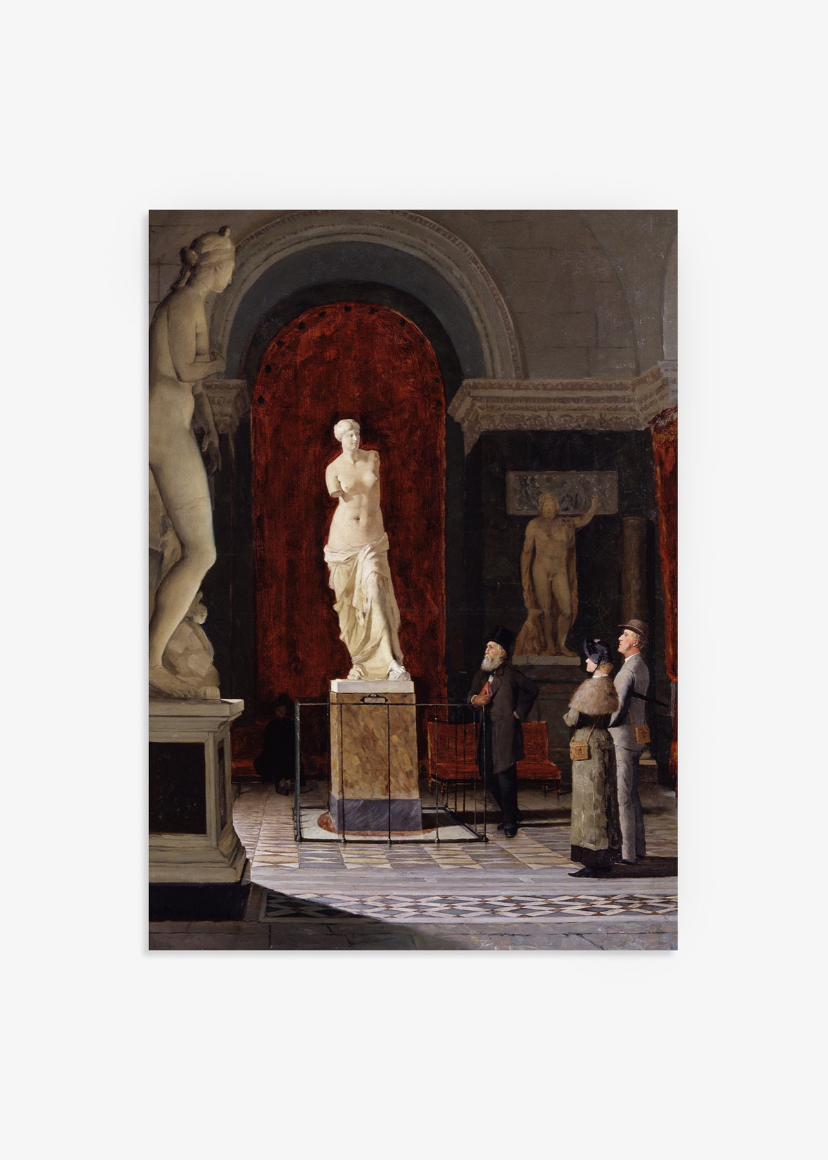 Interior From the Louvre Print – LEVING