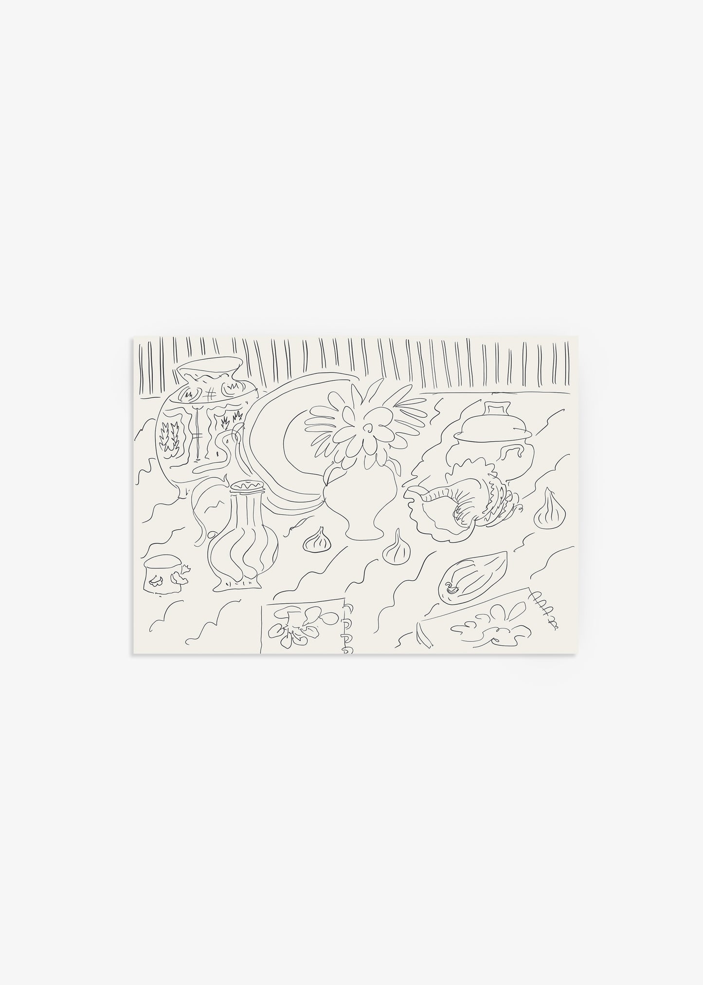 Still Life Sketch 01 Print