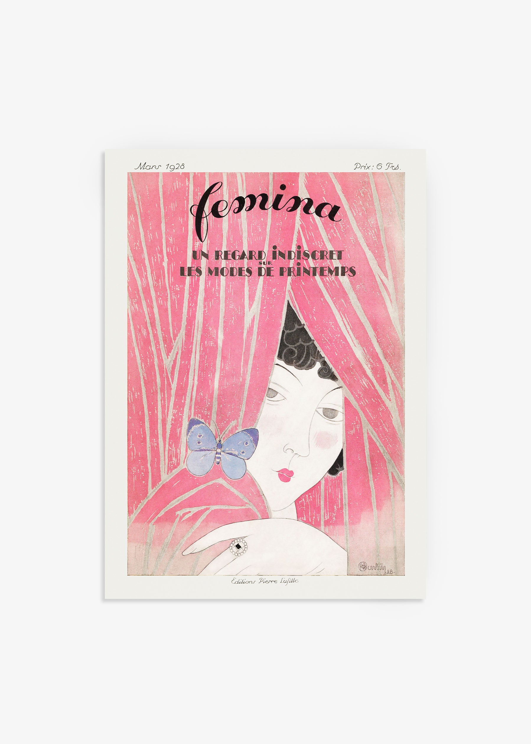 The Fashion Magazine Cover Poster