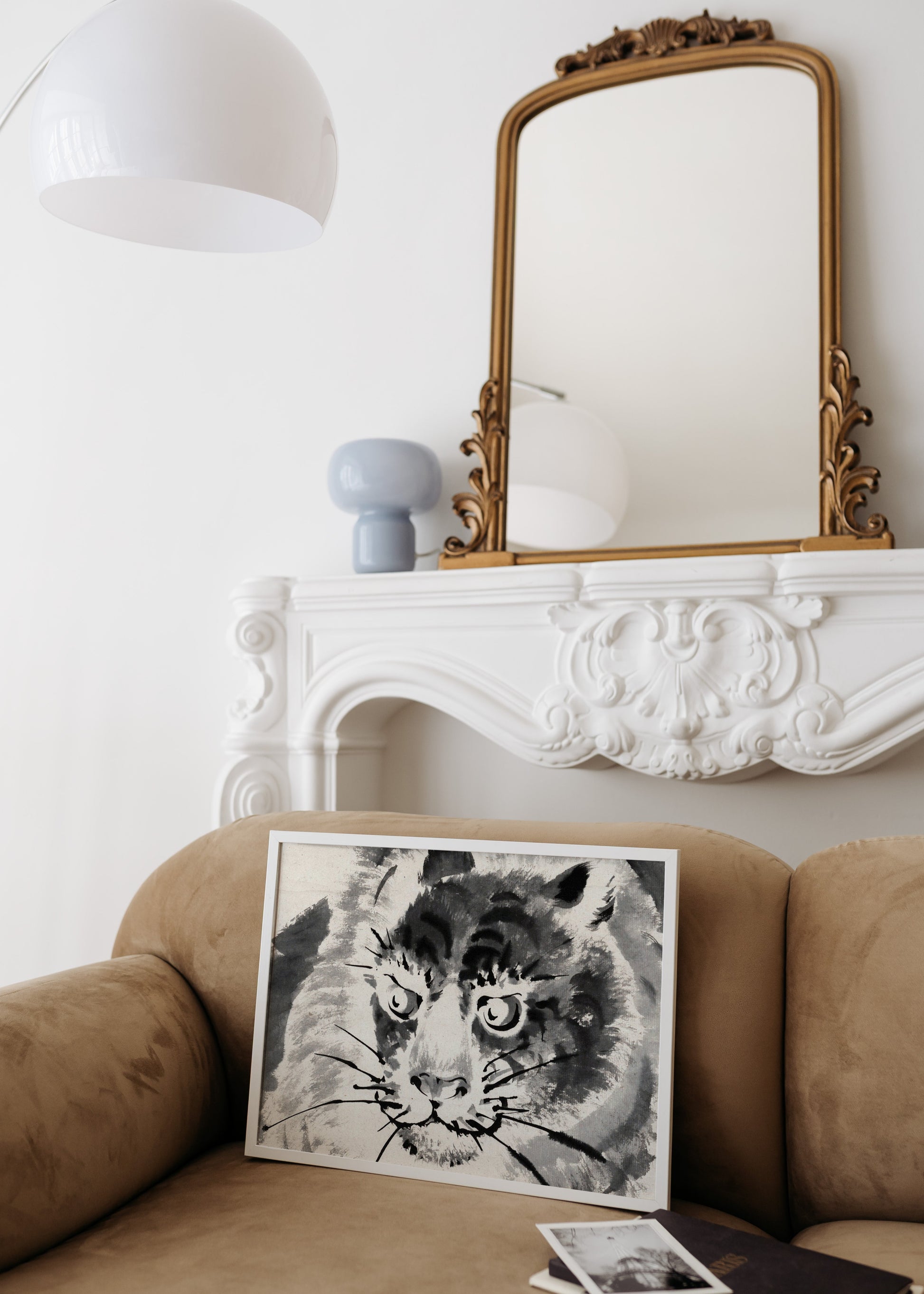 Japandi Tiger Poster