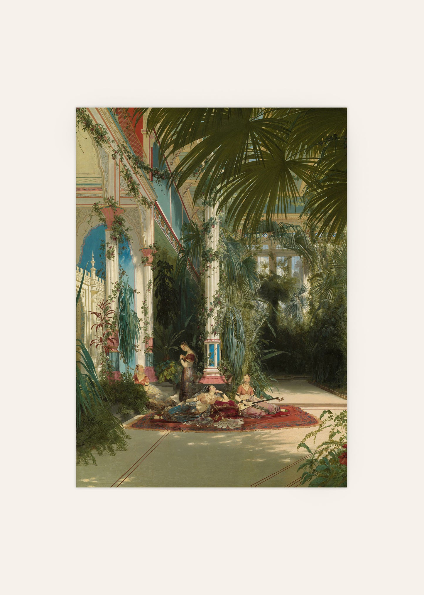 The Interior of the Palm House Poster