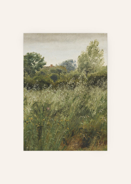 Field of Oats Poster
