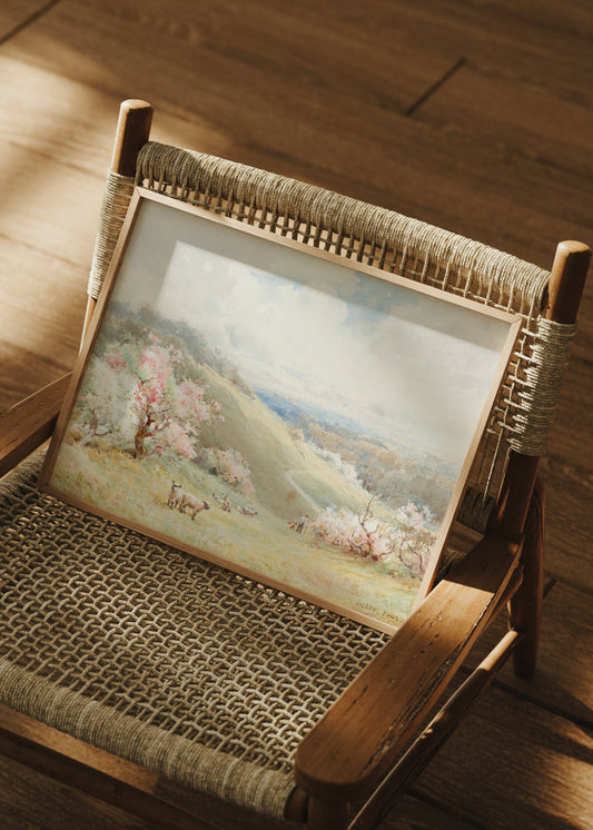 Spring Landscape Poster
