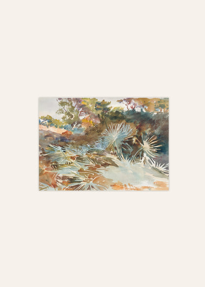 Palm Leaves Poster