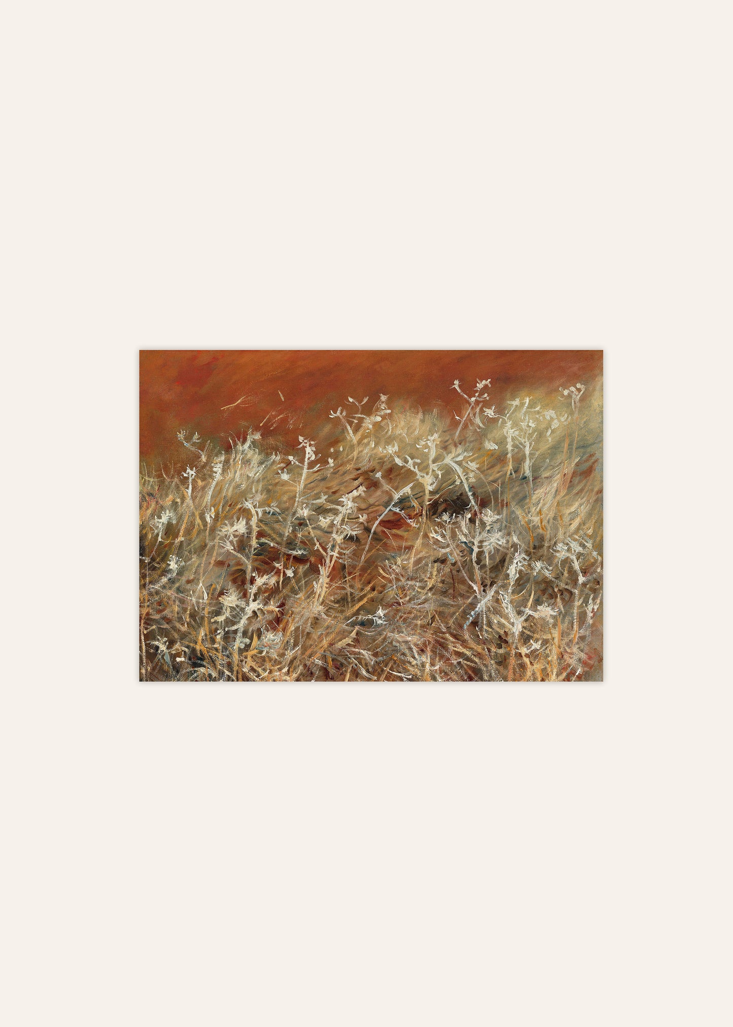 Thistle Bush Poster