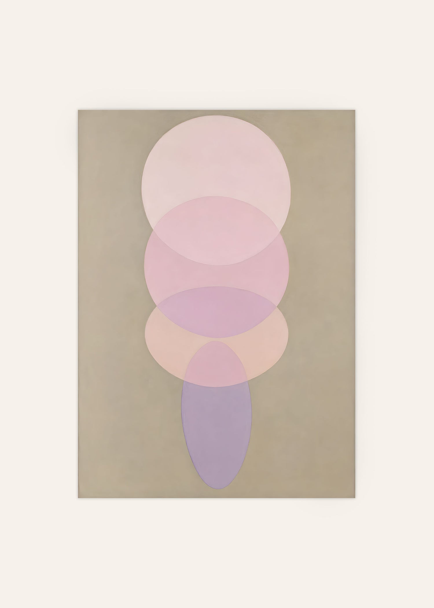 Abstract Ovals Poster Image