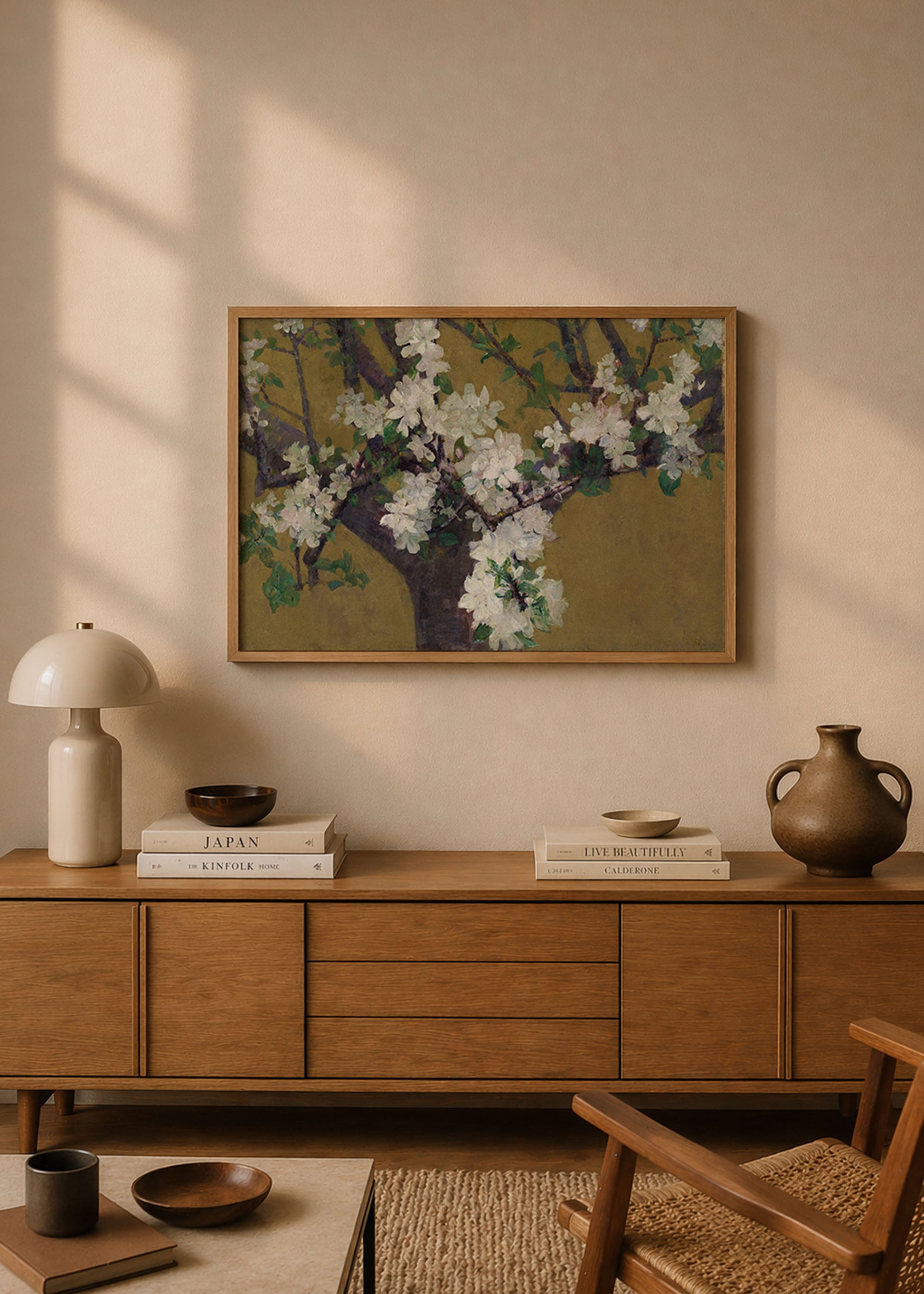 Almond Blossoms Poster