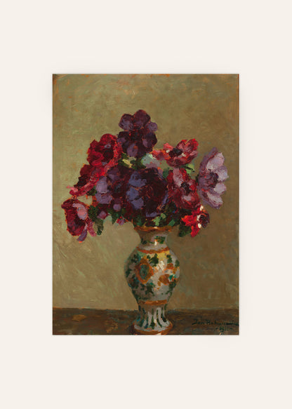 Anemone Flowers Poster