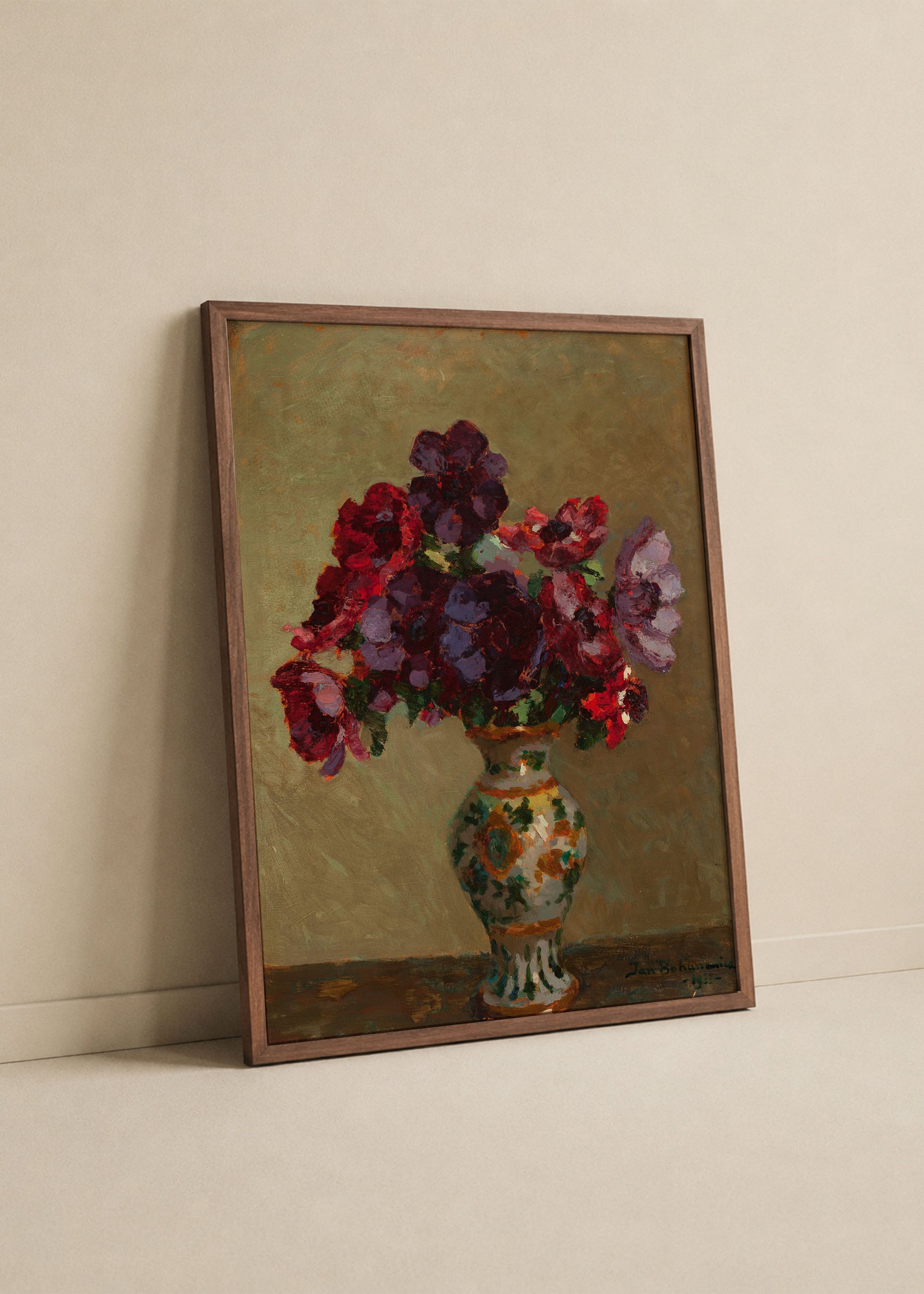 Anemone Flowers Poster