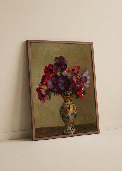 Anemone Flowers Poster