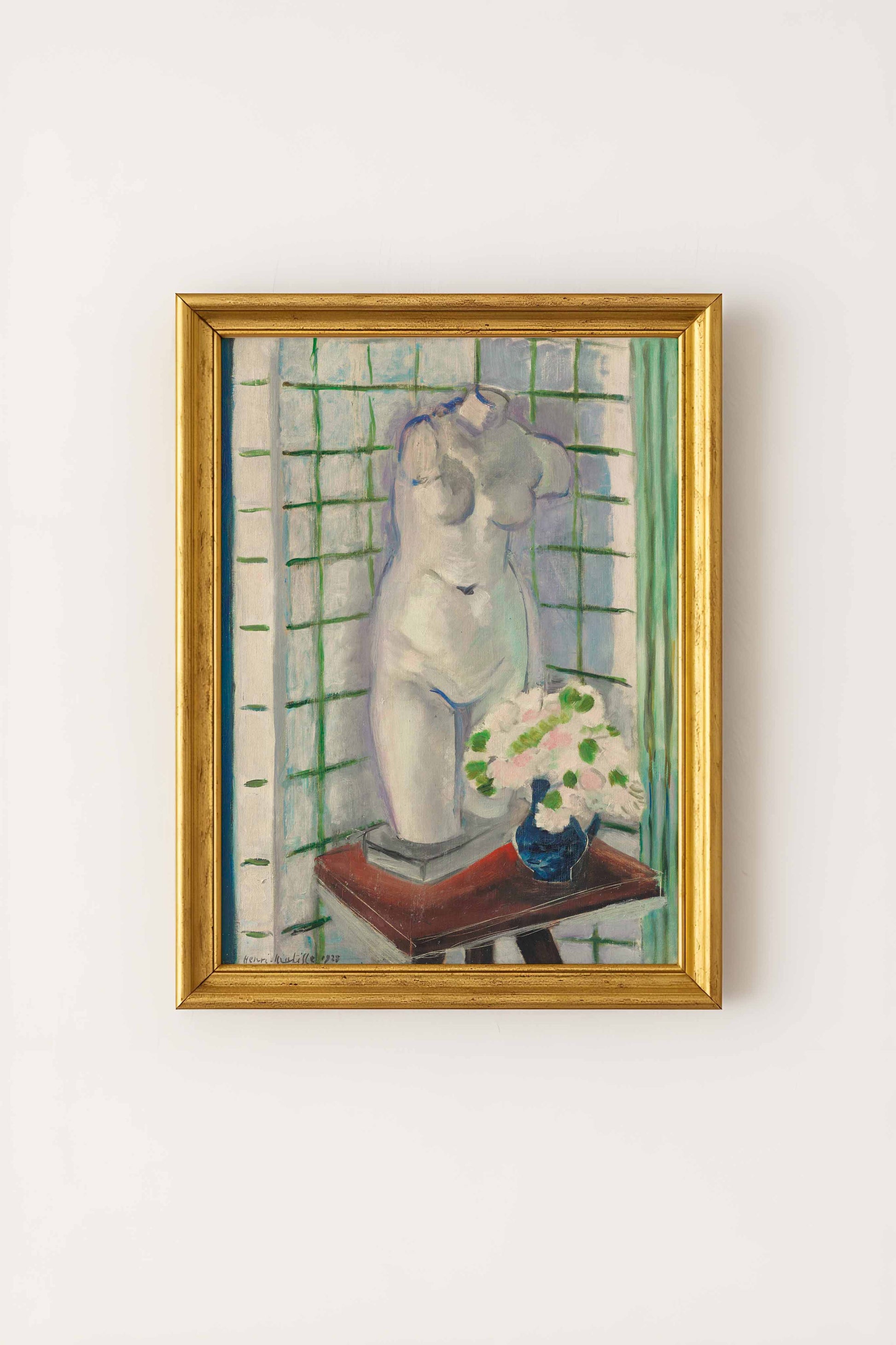 Antique et Oeillets Poster matisse