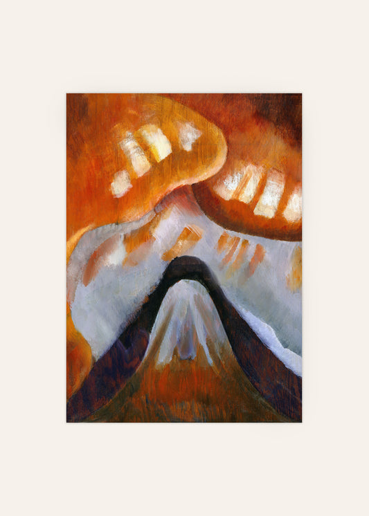 Arthur Dove - Mountain and Sky Poster