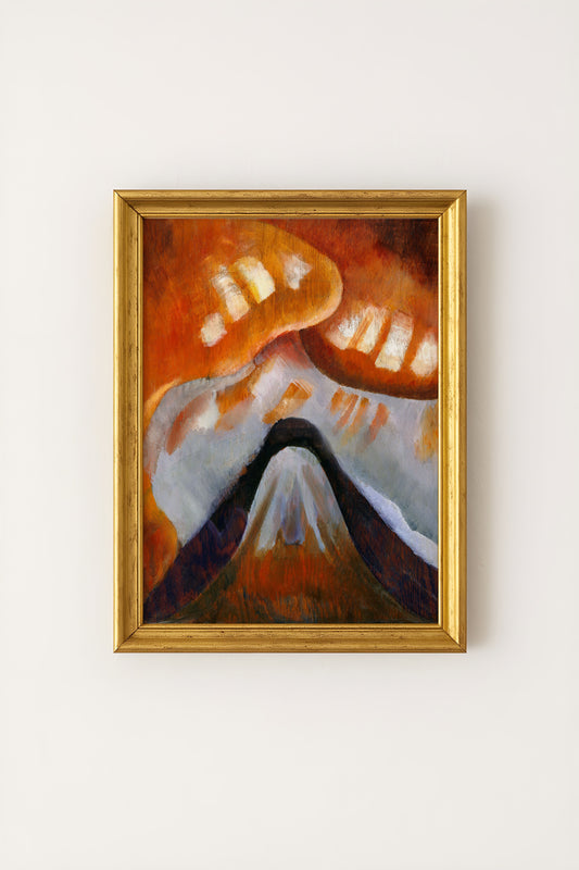 Arthur Dove - Mountain and Sky Poster