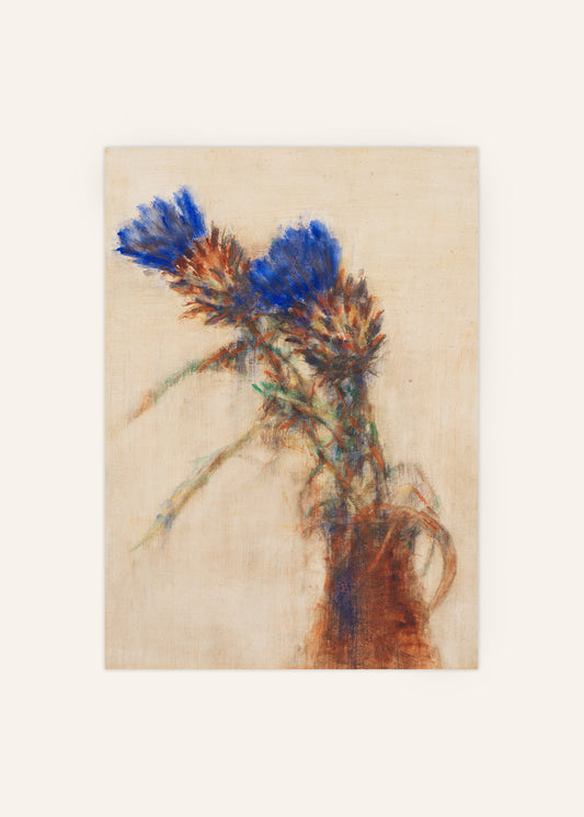 Artichoke Blossoms Poster