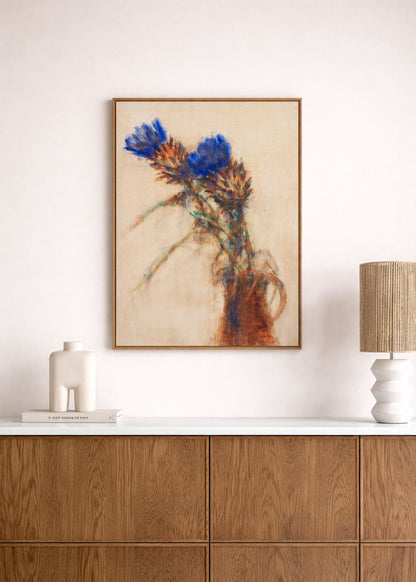 Artichoke Blossoms Poster