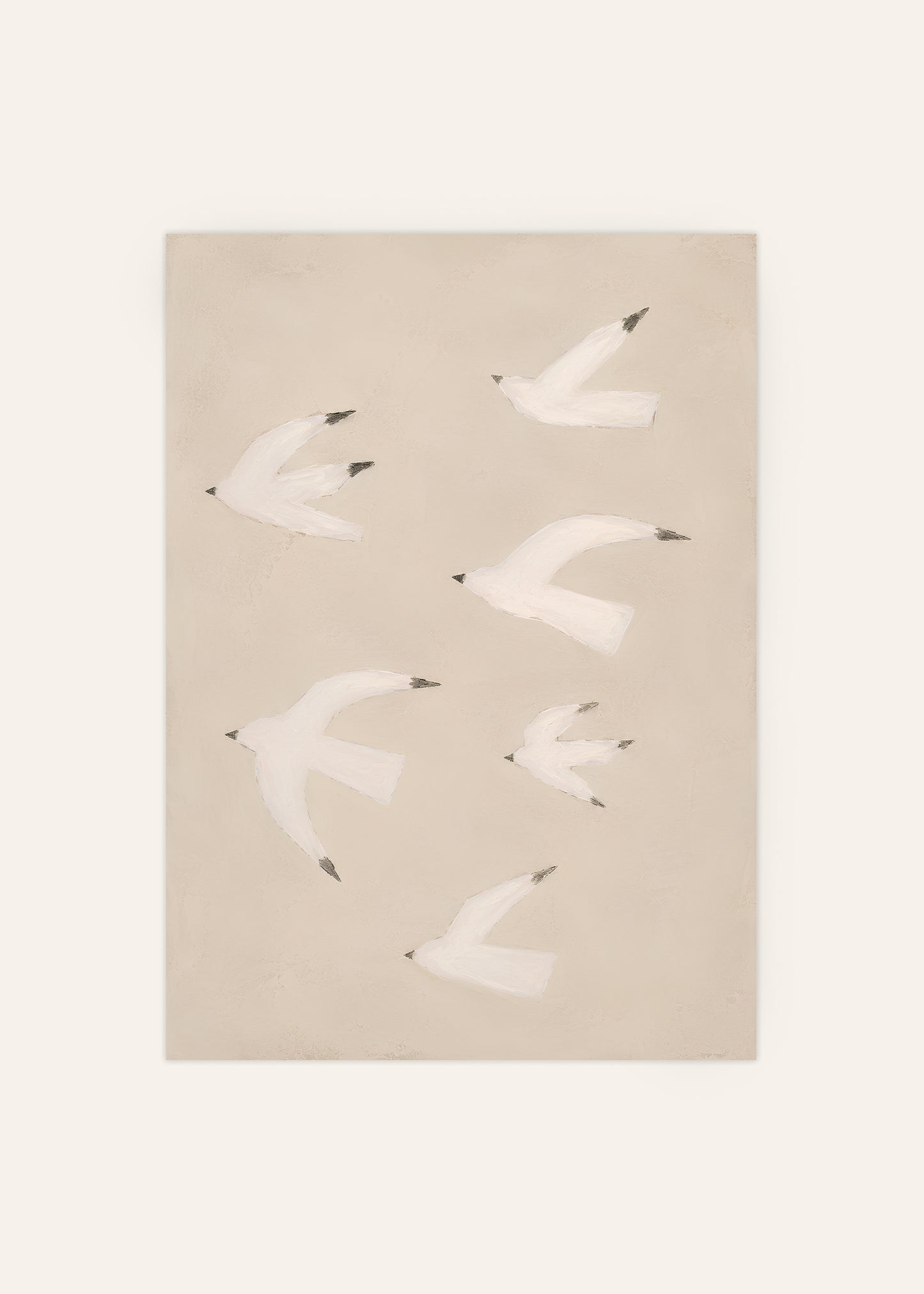 Birds At Flight Poster