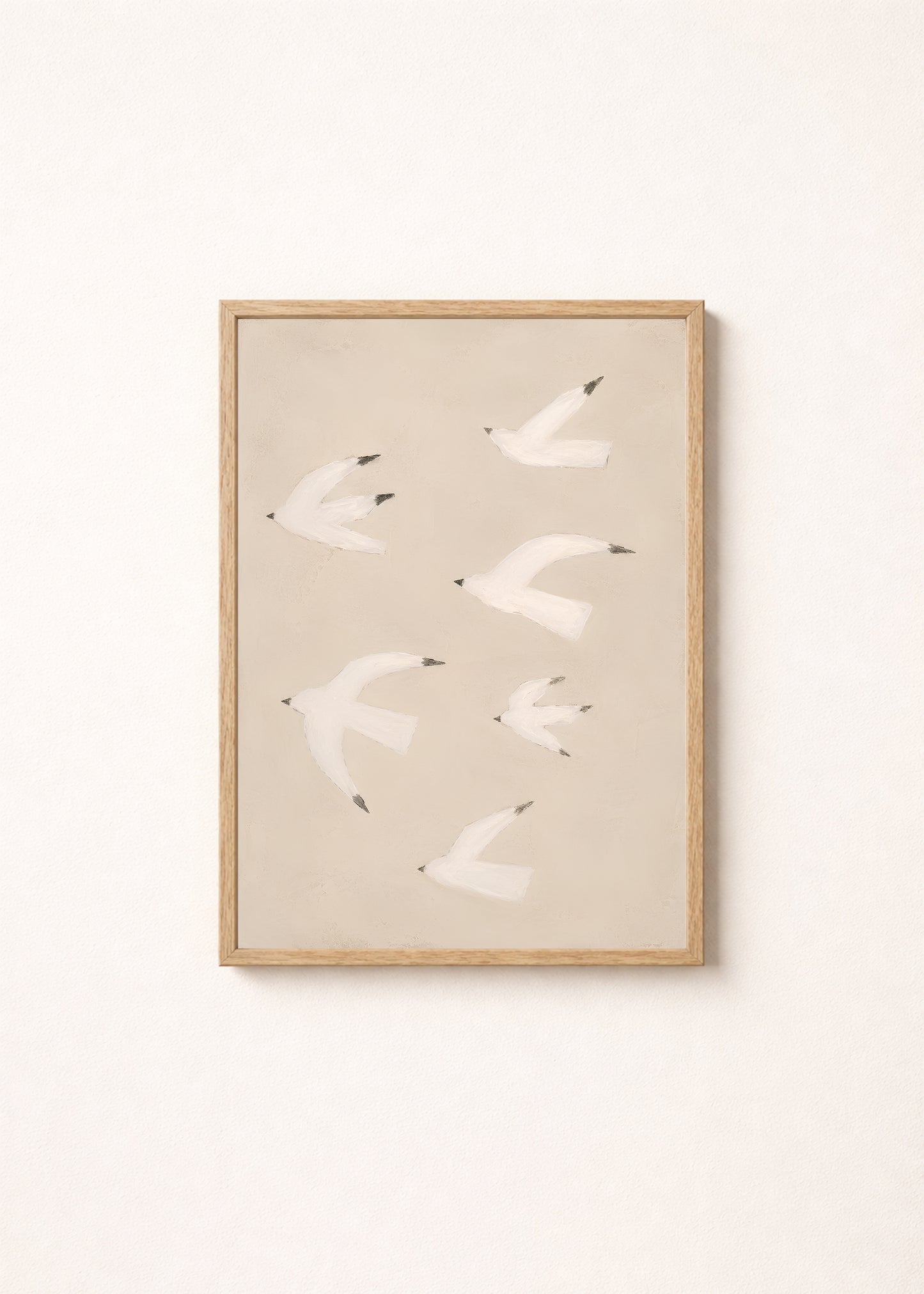 Birds At Flight Poster
