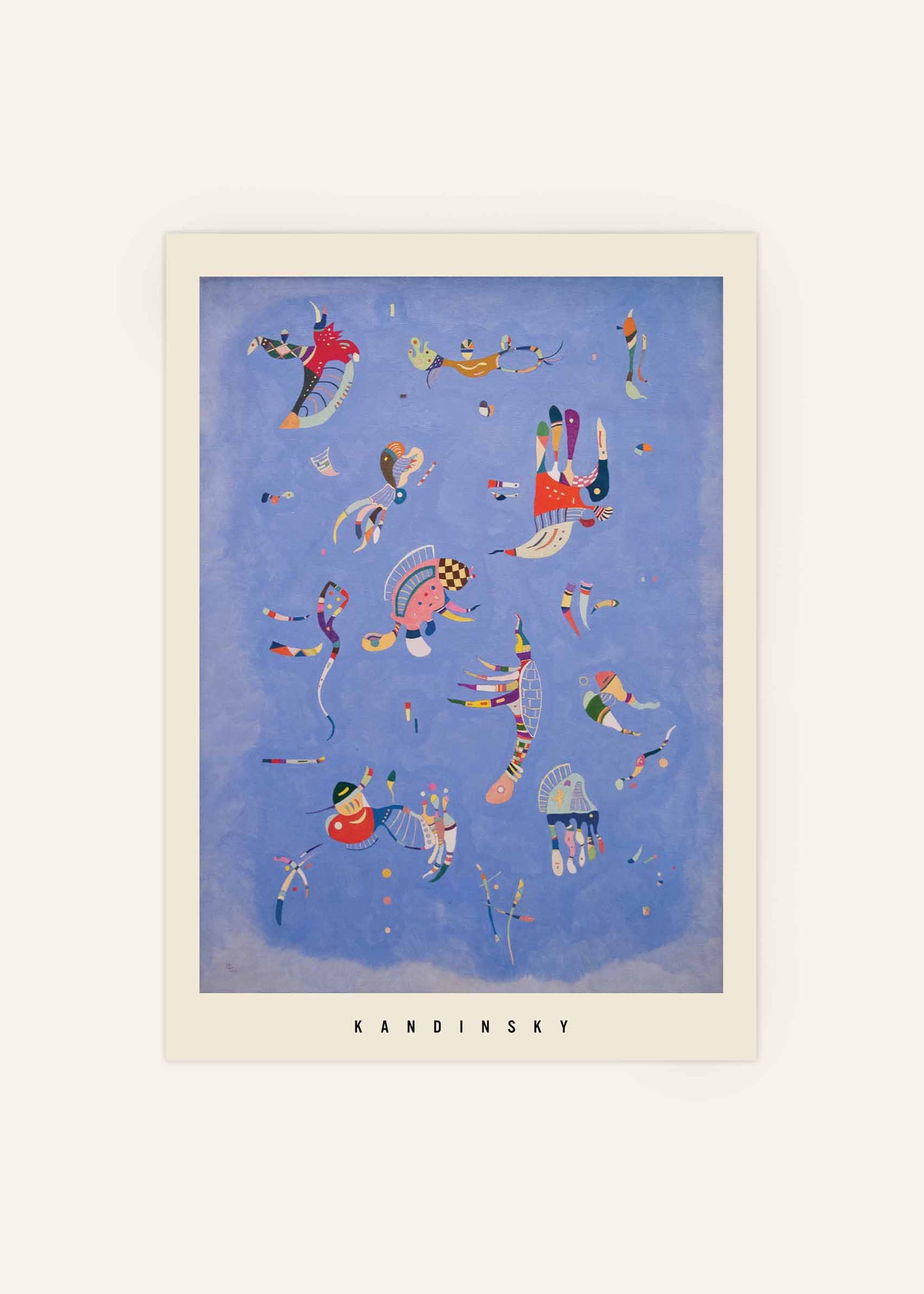 Bleu De Ciel Poster Wassily Kandinsky