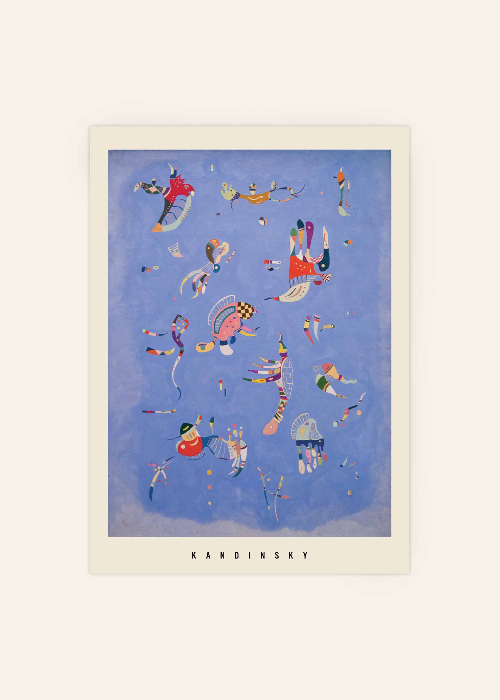Bleu De Ciel Poster Wassily Kandinsky