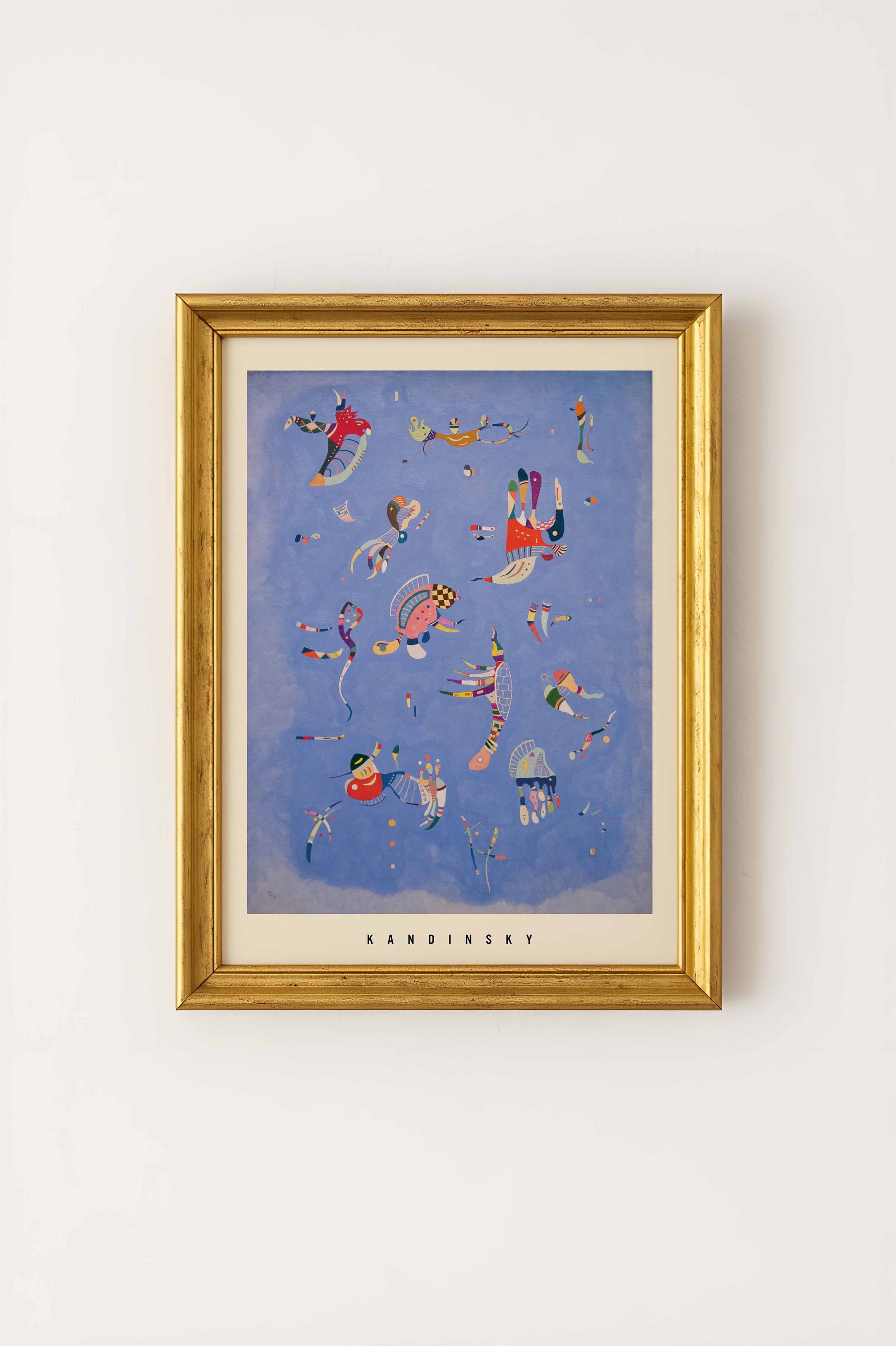 Bleu De Ciel Poster Wassily Kandinsky