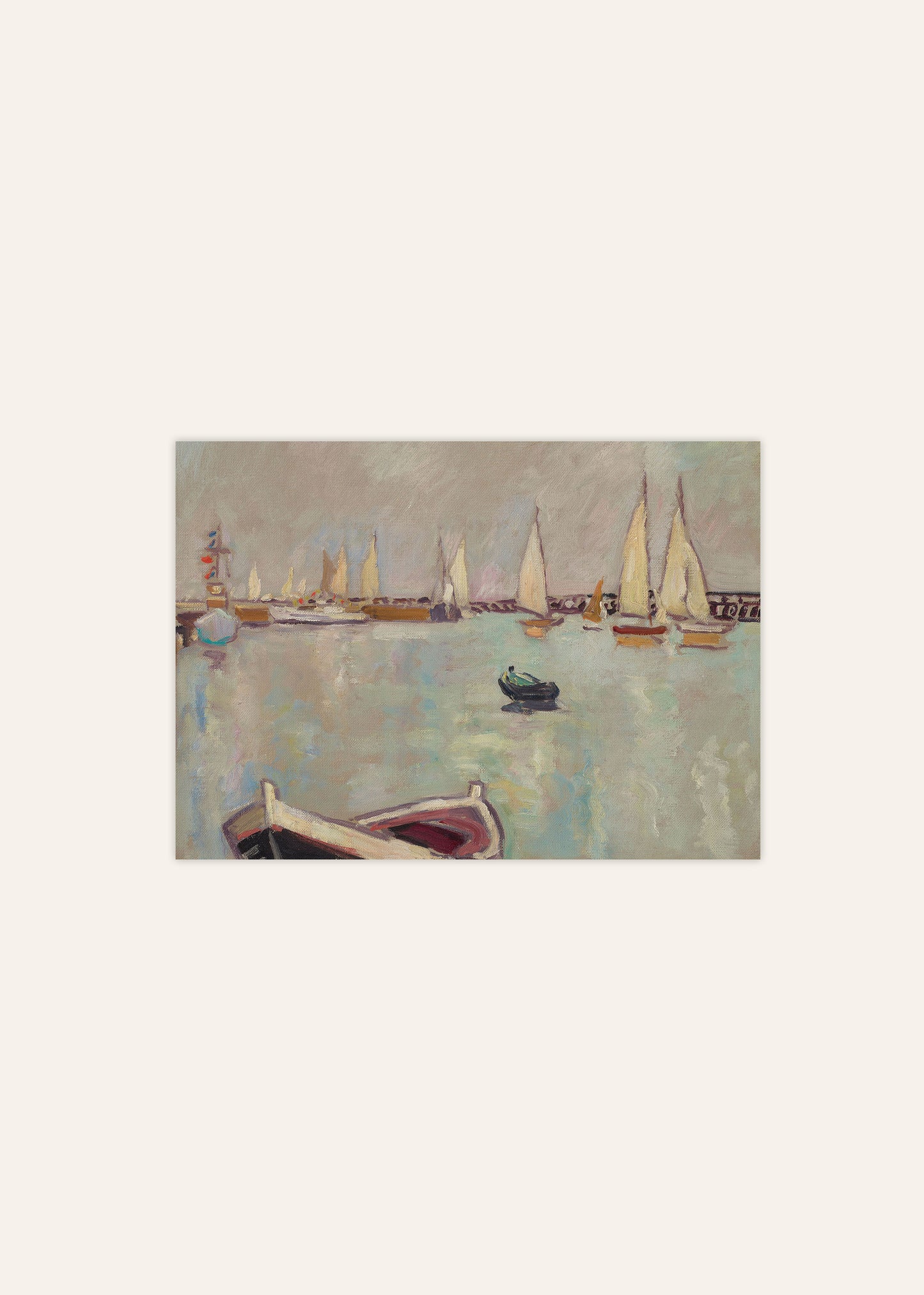 Boats and Sailboats Poster