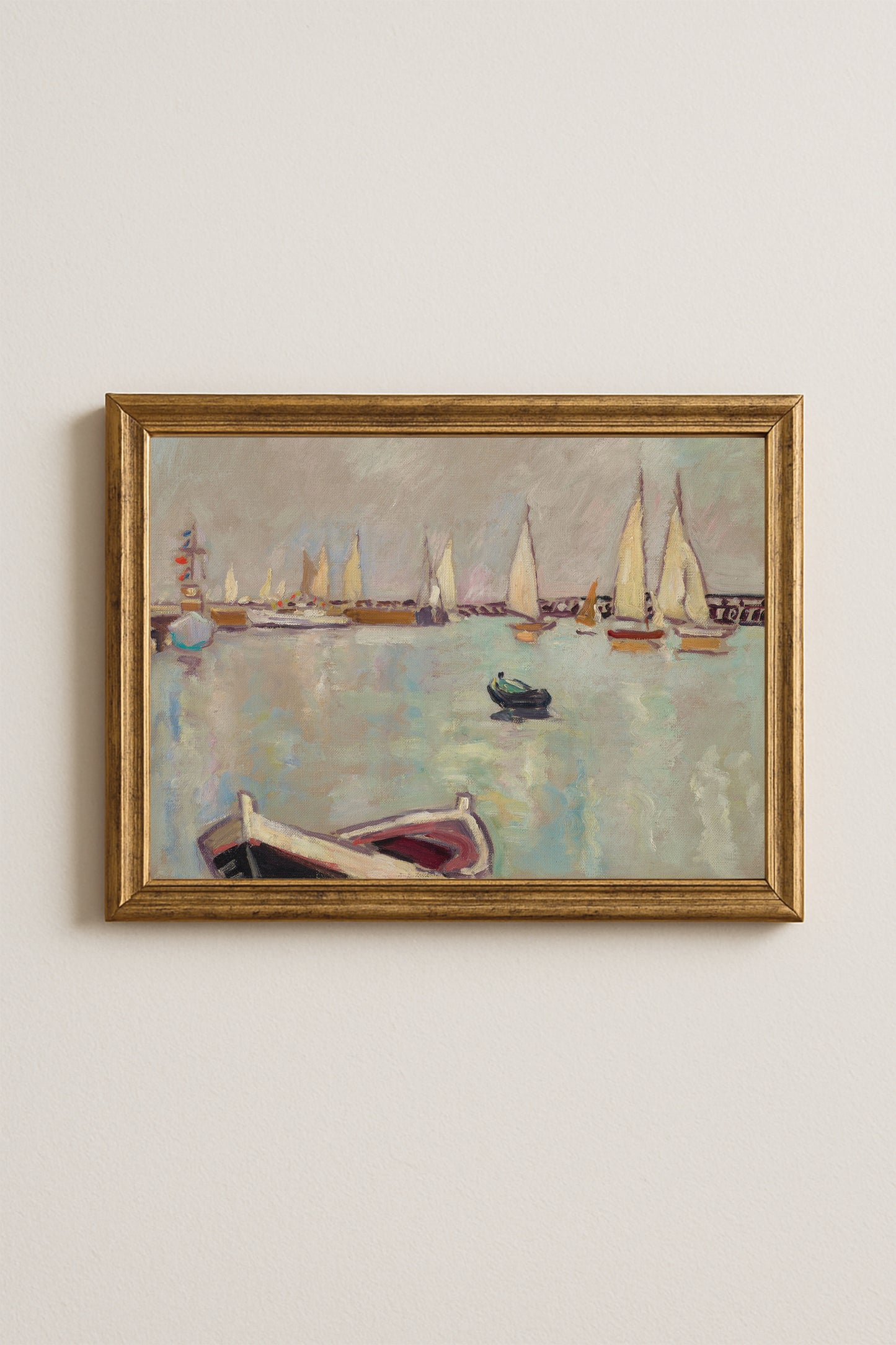 Boats and Sailboats Poster