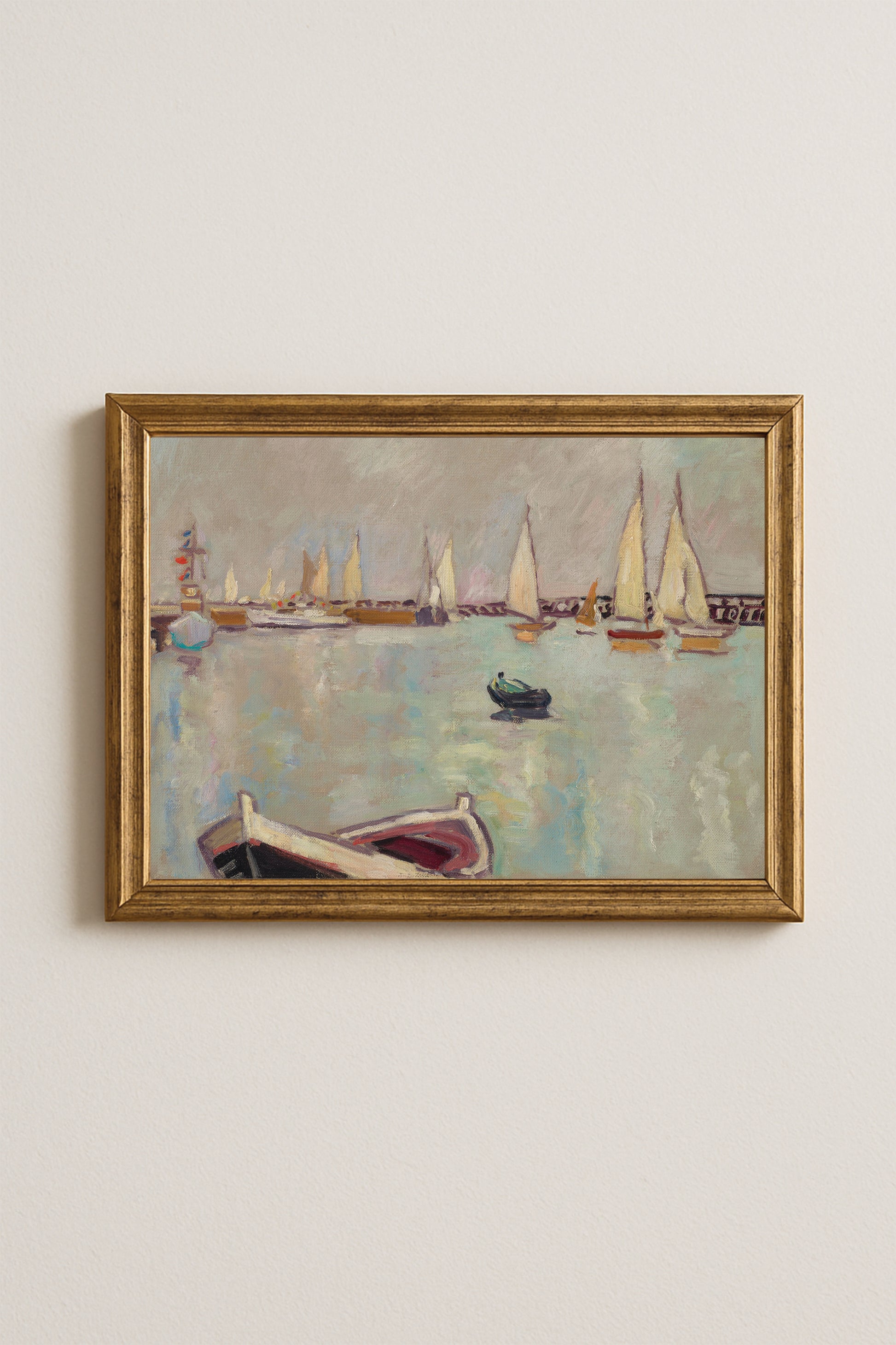 Boats and Sailboats Poster