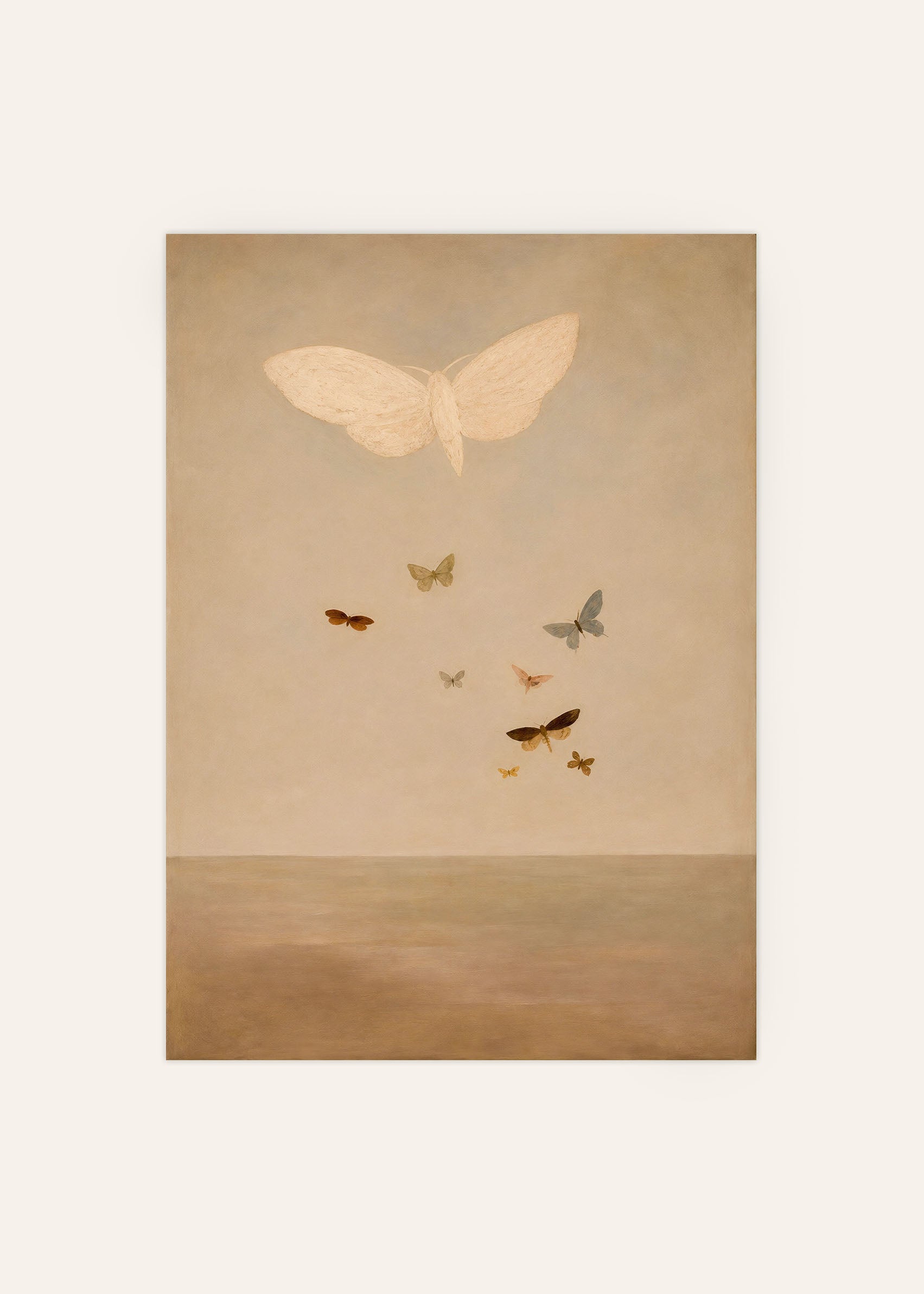 Butterfly Sky Poster