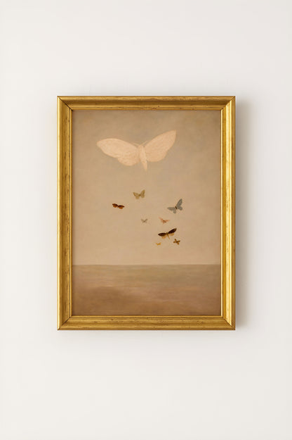 Butterfly Sky Poster
